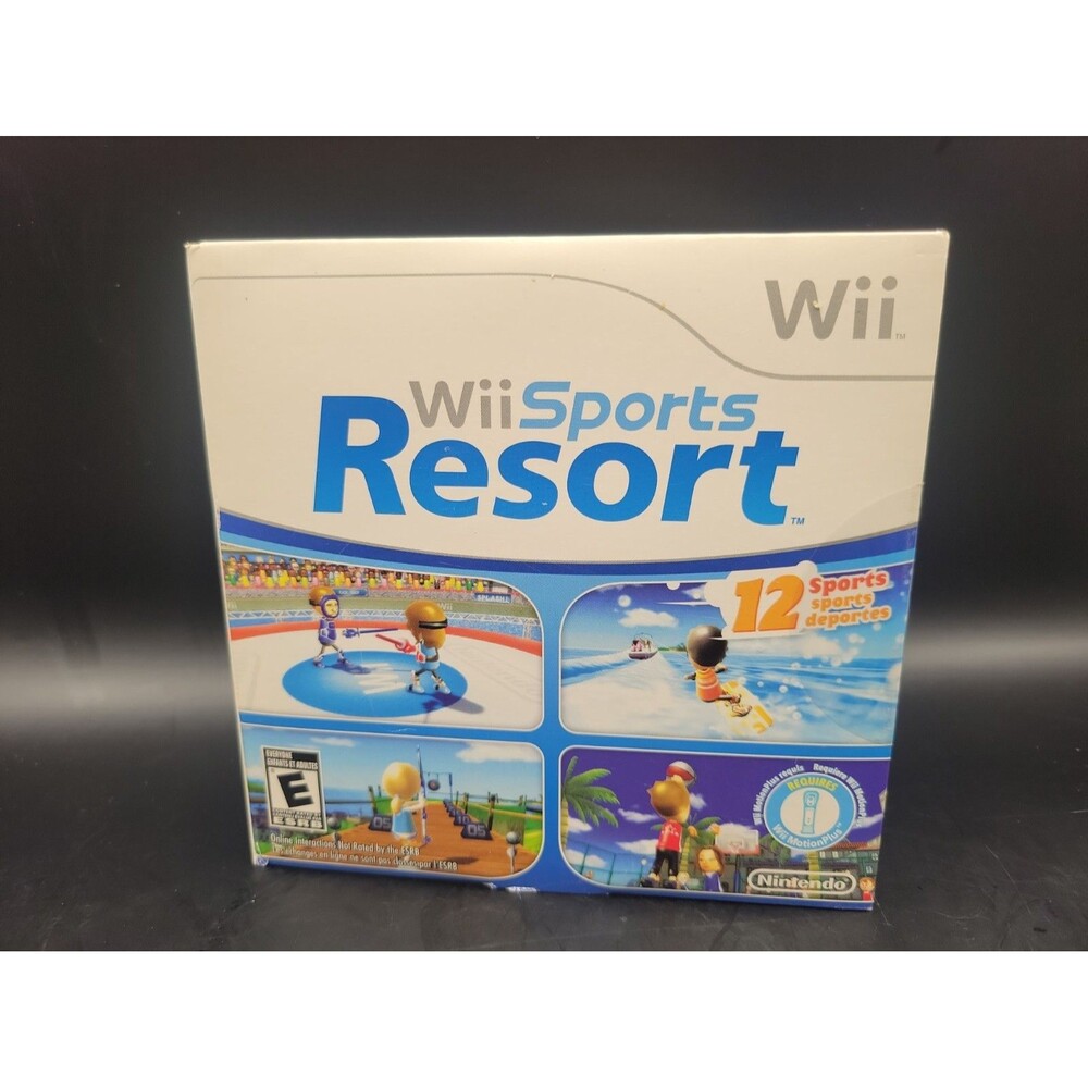 Wii Sports Resort In Cardboard Sleeve (Nintendo 2009)